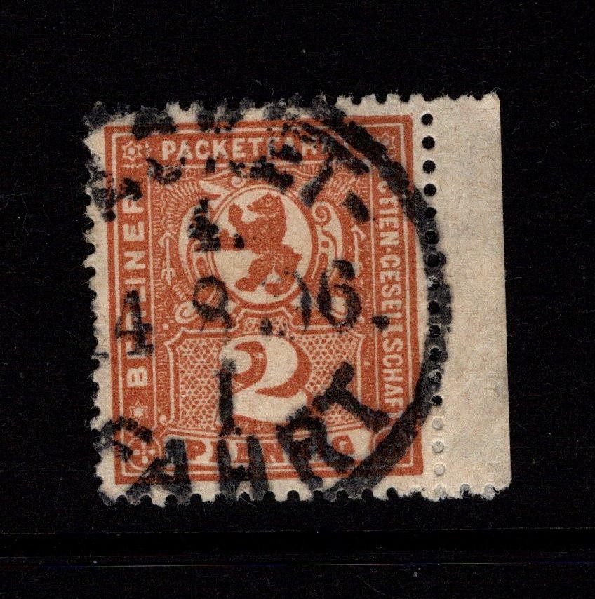 Germany Late 1890s 2p Berlin Post Used / SON Cancel – S58646