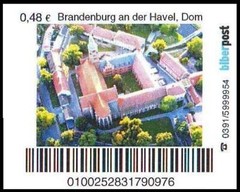 Beaver Mail: „Brandenburg an der Havel, Cathedral“, Set, mint