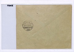 SAAR *Sarre* GERMANIA Overprints{10} Cover St Wendel Reg. Bad Blankenburg XM47