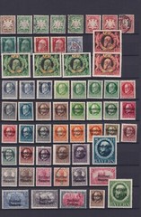BAVARIA BAYERN 1911/ 1920 114 STAMPS MOSTLY MINT