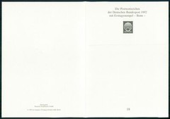 GERMANY FOLDER 1992/18 1250 JAHRE ERFURT