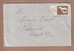 Germany Scott# B283 – 11th Brown Ribbon Horse Show at Munich – July 26 1944