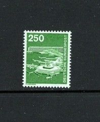 Germany 1982 250pf FRANKFURT AIRPORT PLANES SC 1190 MNH