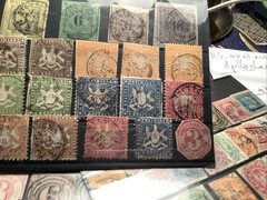 WURTTEMBERG, WERTEMBERG CLASSICS. 1851-1865 German States lot of 23 Stamps