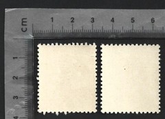 (AOP) Germany WWI WELTKRIEG 1914 poster stamps (2) MORTIZ VON AUFFENBERG MNH