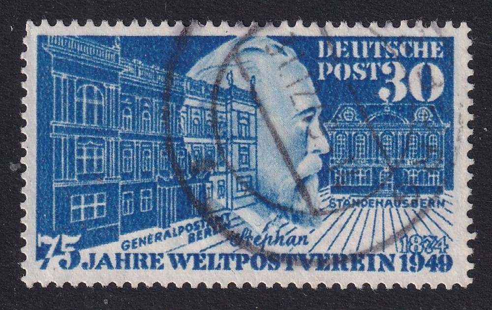 WEST GERMANY 1949 75th Anniversary of U.P.U. SG 1038 Used (CV £60)