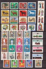 USA0051) Germany Berlin MNH 33 complete sets / issues all surtax, 3 pictures 123