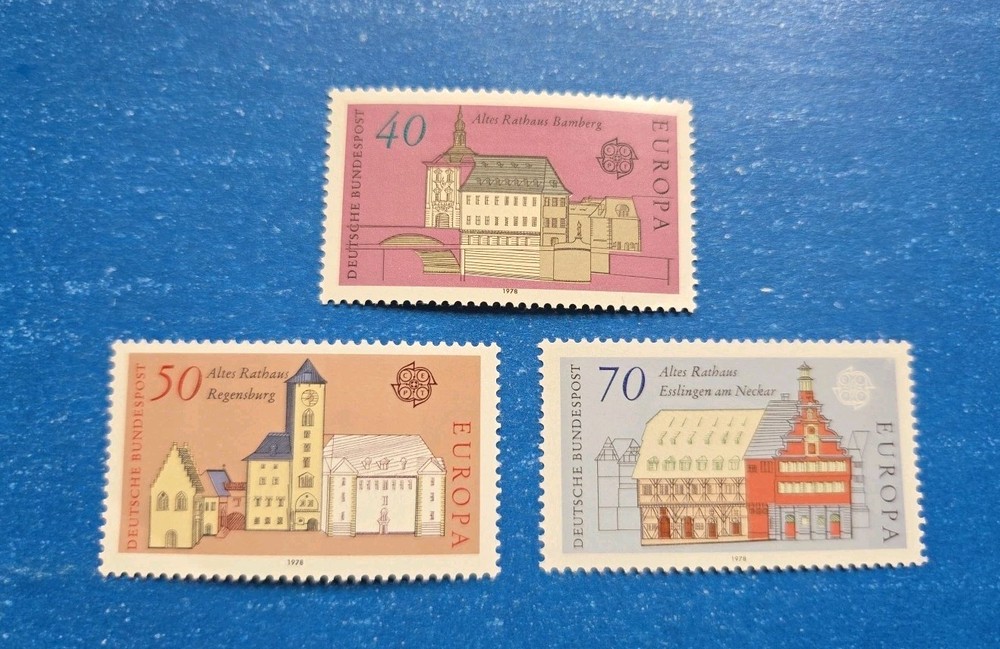 Germany Stamps, Scott 1270-1272 Complete Set MNH