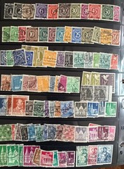 GERMANY – Big Page Of Allied Occupation Mint H and Used