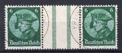 Echt Gestamped DR-ZusDr. WZ9 Stamp Reprint 50EUR (y81285