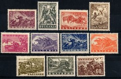 WW2 Axis BULGARIA – WAR SCENES, full set, MNH