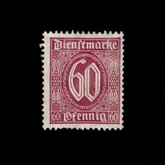 Germany, Scott O9, Official Stamp, 1920-1921, used, 107055