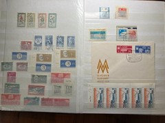 6 Pages East Germany DDR Stamps 1949-1989 Lighthou1se Album Used Mint Few Covers