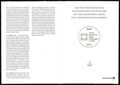 GERMANY FOLDER 2012/02 EDELSTEINE MINERALIEN RUBIN SAPHIR SMARAGD GEMSTONES