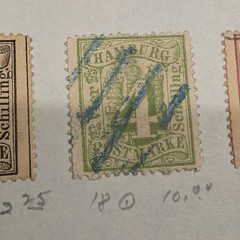 1800’s LOT OF GERMAN STATES STAMPS BERGEDORF, BERN, REVENUE, PAYER AND MORE #50