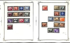 Croatia Stamp Collection in Scott Specialty Album, World War 2, 60 Pages