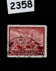 Used Stamp Sc NB16 General Government Warsaw Lublin Cracow Poland WWII #2358
