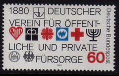 W Germany 1980 Welfare Societies SG 1922 MNH
