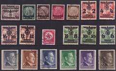 Lot Stamp Germany Poland WWII Hitler Poland Sets Buildings Castles GG U