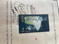 Germany DDR 1962 Space mse 663a + other good blocks cat £128