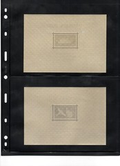 Germany Poland Danzig Philatelic Exibition „DAPOSTA“ 1937 Souvenir Sheets, MH