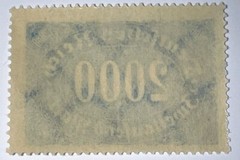 Travelstamps: 1922 Germany Reich Sc # 205/ Mi: #253 Number Horizontal Oval, MNH