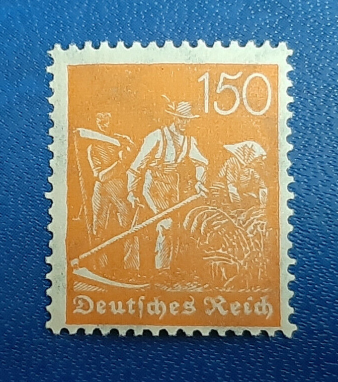 Germany Stamp Deutsches Reich 150 Pfennig 1921 Mi. Nr. 189 WZ 2 (22530)