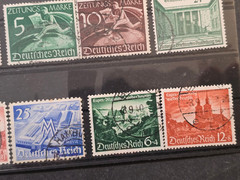 $85 CV Third Reich Nazi German NSDAP WW2 Stamp Set 1939-40 WHW Winter Help