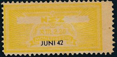 Stamp Germany Revenue WWII 3rd Reich NSZ National Newspaper Set June MNG