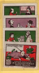 GERMANY, 4 CINDERELLAS, INHOFFFEN TEA, VF
