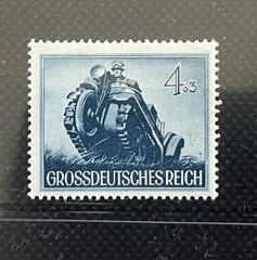 1944 German Reich „Heroes Memorial Day“ set Stamps Deutschland Briefmarken