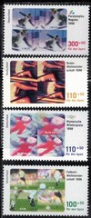 1998 Germany Fur den Sport MNH Winter Olympics FIFA World Cup Rowing