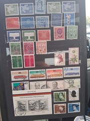 pre, during and post ww2 german stamps