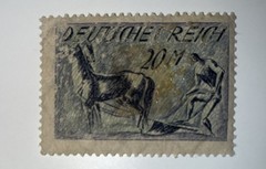 🇩🇪 Stamp Germany Deutsches Reich 20 Mark 1921 Mic #196