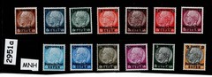 MNH Stamp set 1-13 Osten Poland Hindenburg Overprints WWII occupation #2951a