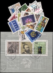 Germany #1411-1431 set Used 1984 year set