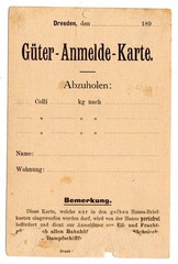 City Post Dresden 2Pf Hansa-Karte (DA6829