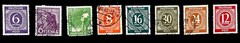 Early Classic German’s Postage Stamps 1935-48 Used VG