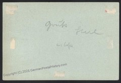 Germany 1902 Navy SMS Charlotte MSP16 Corfu Greece Cover 107437