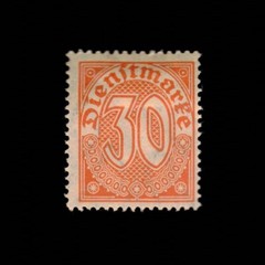 Germany, Scott O6, Official Stamp, 1920-1921, MH, 107052