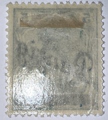 Travelstamps: Germany Danzig Overprint Stamp – 5pf Mi 21 – Mint Og Hinged Wmk