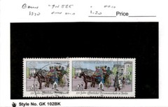 Germany – Berlin, Postage Stamp, #9N585 (2 Ea) Used, 1990 Horse Cart (AD)