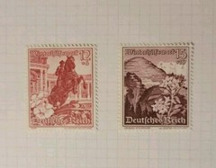 Scott #B123-#B131 MNH 1938 German Stamp Set