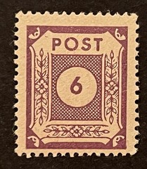 Travelstamps: Germany Saxony Stamps Local Post East 6pf Mint MNH OG