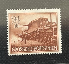 1944 German Reich „Heroes Memorial Day“ set Stamps Deutschland Briefmarken