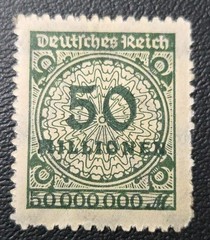 🇩🇪Germany 22 Stamps 1923 WW1 includ 200 Millionen Mrak Hyperinflation MNH MH