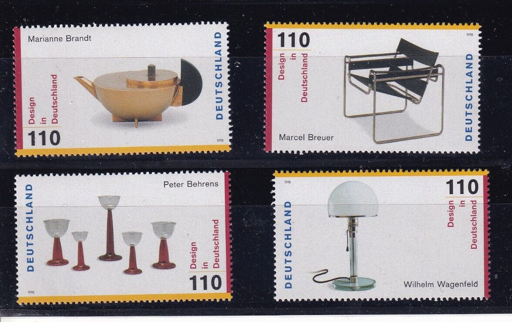 Bundesrepublik MNH ** 2001-4 Stamps from Block 45