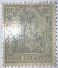 Travelstamps: Germany Stamps Mi:#144 – 30pf Mint Og Ng WMK MOGNH