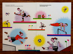 Minister Card Bund 2857-2860 Sporthilfe For Sport 2011 Postmarked Germany