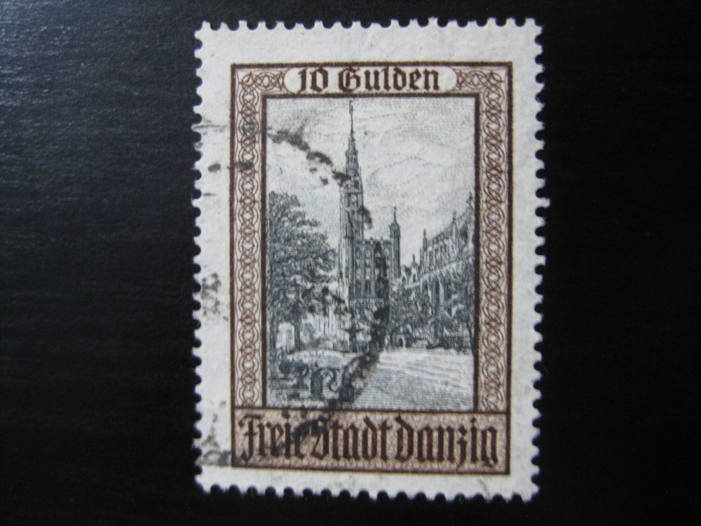 DANZIG GDANSK Mi. #211 scarce used stamp! CV $155.00